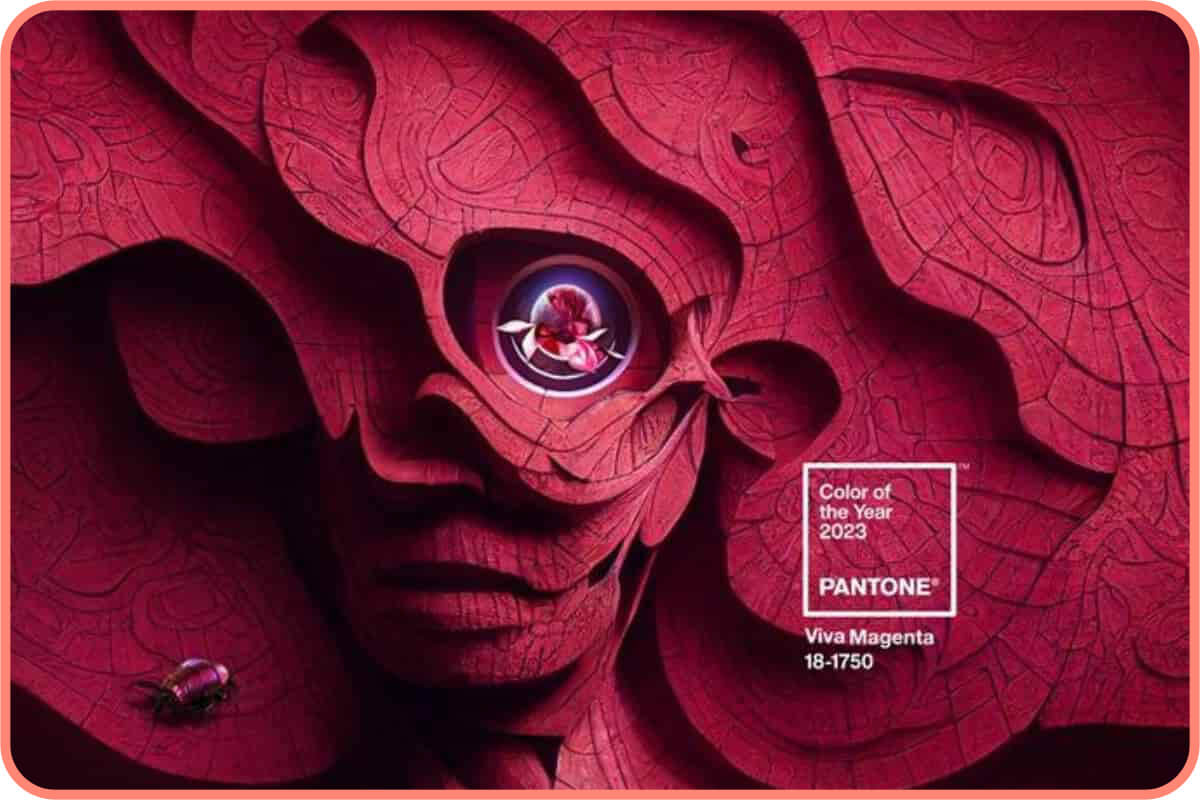 Pantone 2023年度代表色「Viva Magenta」大膽、充滿智慧和包容一切的顏色